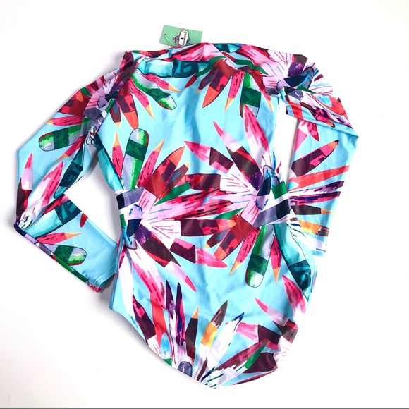 FUNNY GIRL one peace rushguard 🌴🌺 XXL - Picture 3 of 8